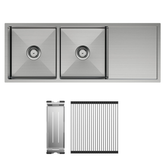 Hana Double Fienza Kitchen Sink Kit - 29L/29L